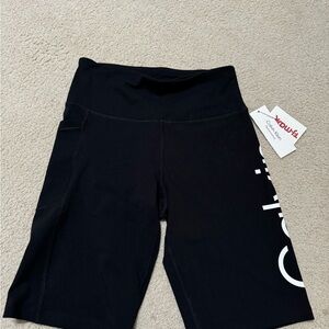 Calvin Klein Black Biker Shorts